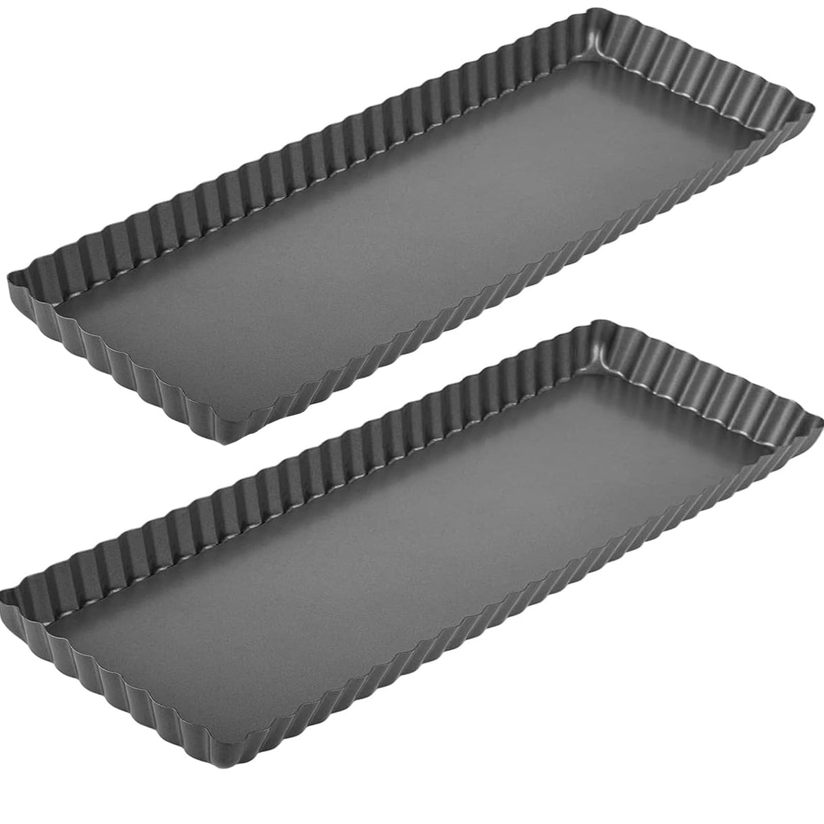 RICHSC-PAN Egg Tart Molds, 12 PCS Non-Stick Very Mini Tart Pans.