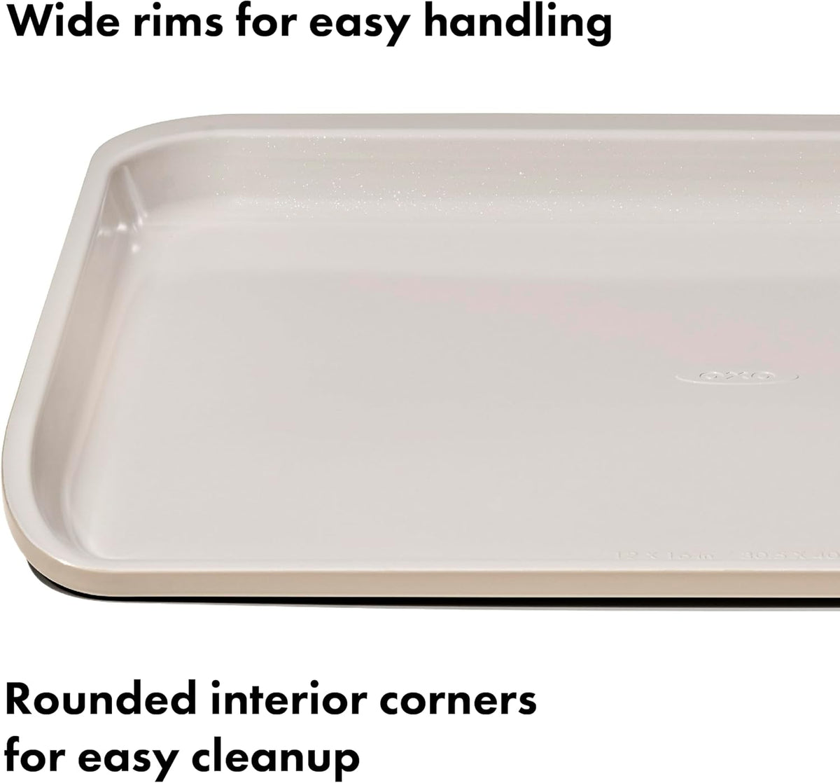 OXO Good Grips Non-Stick Pro Ceramic Coated Metal Bakeware Cookie Sheet