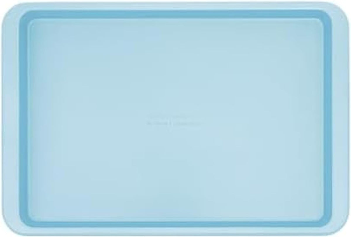 KitchenAid 9x13in Nonstick Aluminized Steel Baking Sheet, Contour Silver
