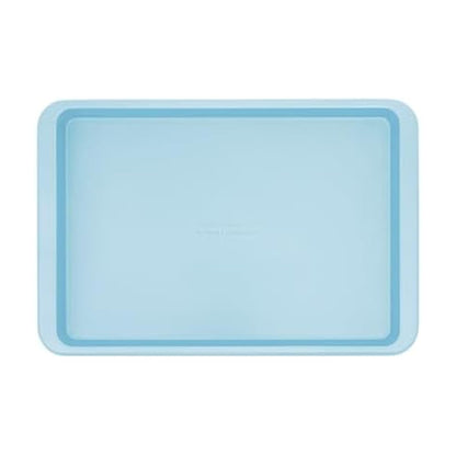 KitchenAid 9x13in Nonstick Aluminized Steel Baking Sheet, Contour Silver