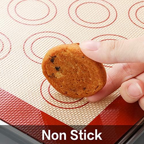M MCIRCO Baking Sheet with Cooling Rack, Baking Mat Set, Set of 6