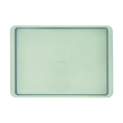 KitchenAid 9x13in Nonstick Aluminized Steel Baking Sheet, Contour Silver