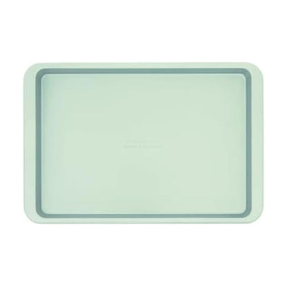 KitchenAid 9x13in Nonstick Aluminized Steel Baking Sheet, Contour Silver