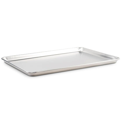 Winco 13" x 18" Aluminum Sheet Pan, 1/2 Size