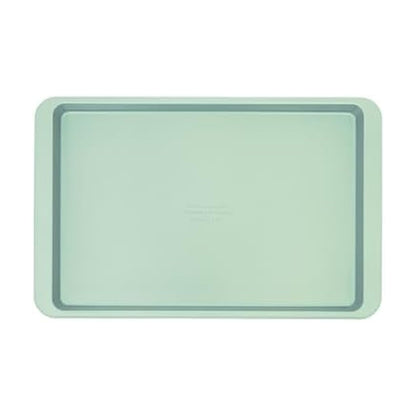 KitchenAid 9x13in Nonstick Aluminized Steel Baking Sheet, Contour Silver