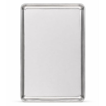 Winco 13" x 18" Aluminum Sheet Pan, 1/2 Size