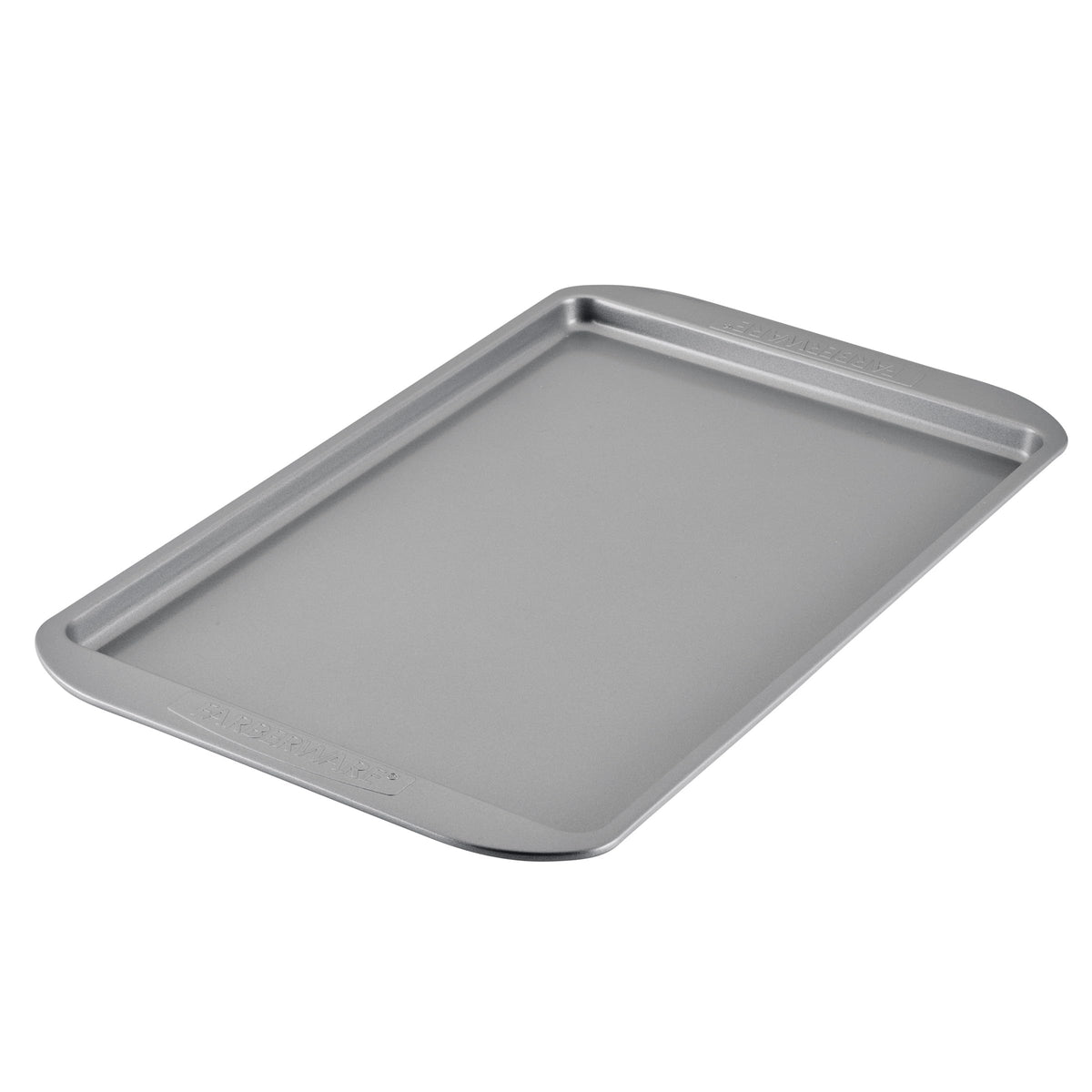 Farberware Nonstick Bakeware 3-Piece Cookie Pan Set for Baking, Gray
