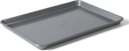 Calphalon Titan Steel Core PFA Free Nonstick 17 x 12 Cookie Sheet Baking Pan, Heavy Duty Reinforced Steel Bakeware for Even Heating, Oven Safe Baking Tray for Cookies