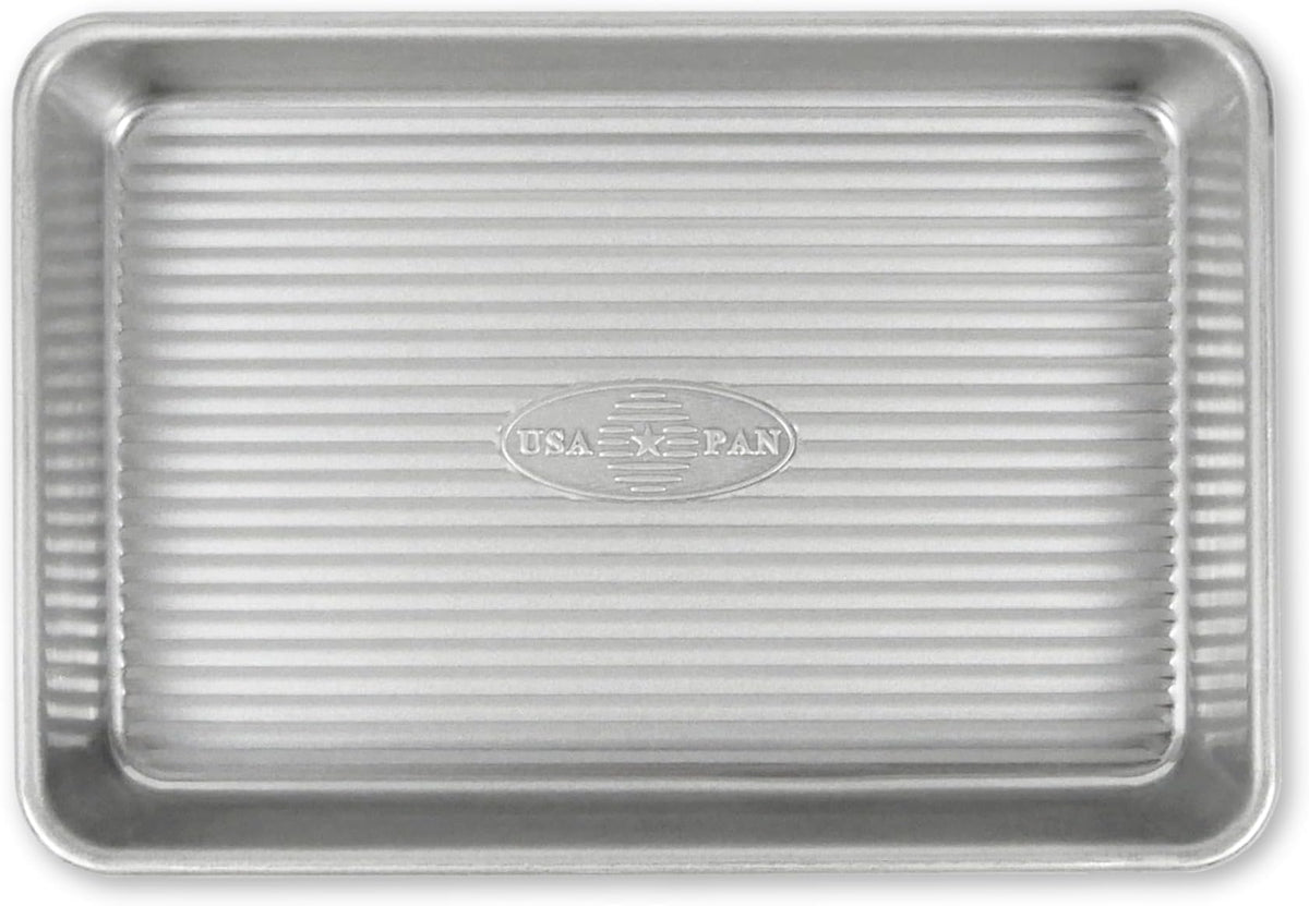 USA Pan Bakeware Nonstick Quarter Sheet Pan, Baking Sheet Aluminized Steel