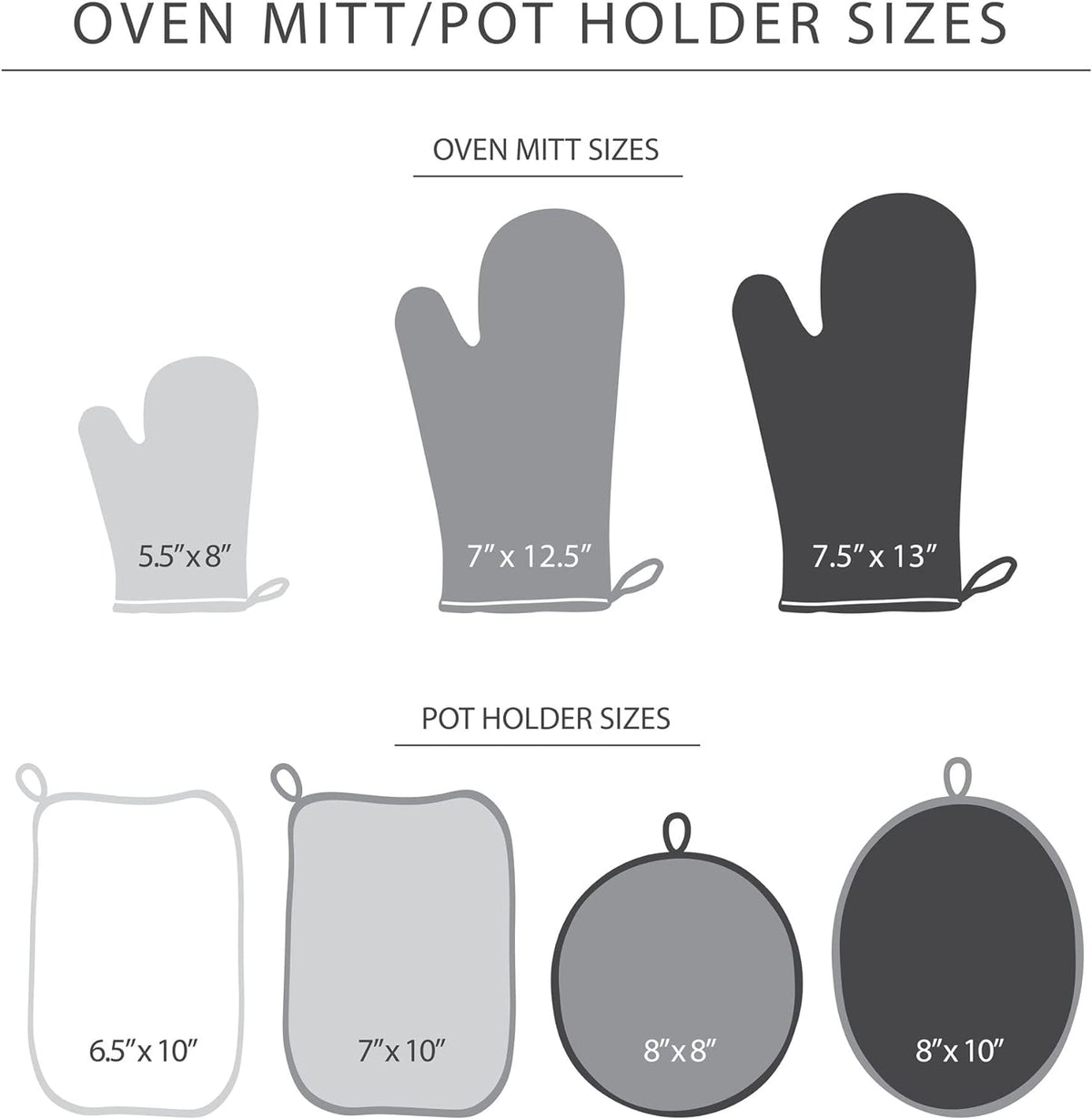 KitchenAid Beacon Two-Tone Non-Slip Mini Oven Mitt Set, Milkshake Tan/Beige, 5.5"x8", 2 Piece
