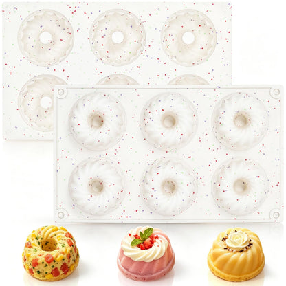 Silicone Muffin Top Pan, 4 Inch Egg Mold for Breakfast Sandwiches