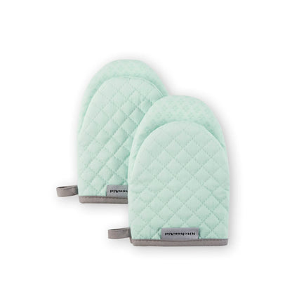KitchenAid Asteroid Mini Oven Mitt Set, 5.5"x8", Black, 2 Piece