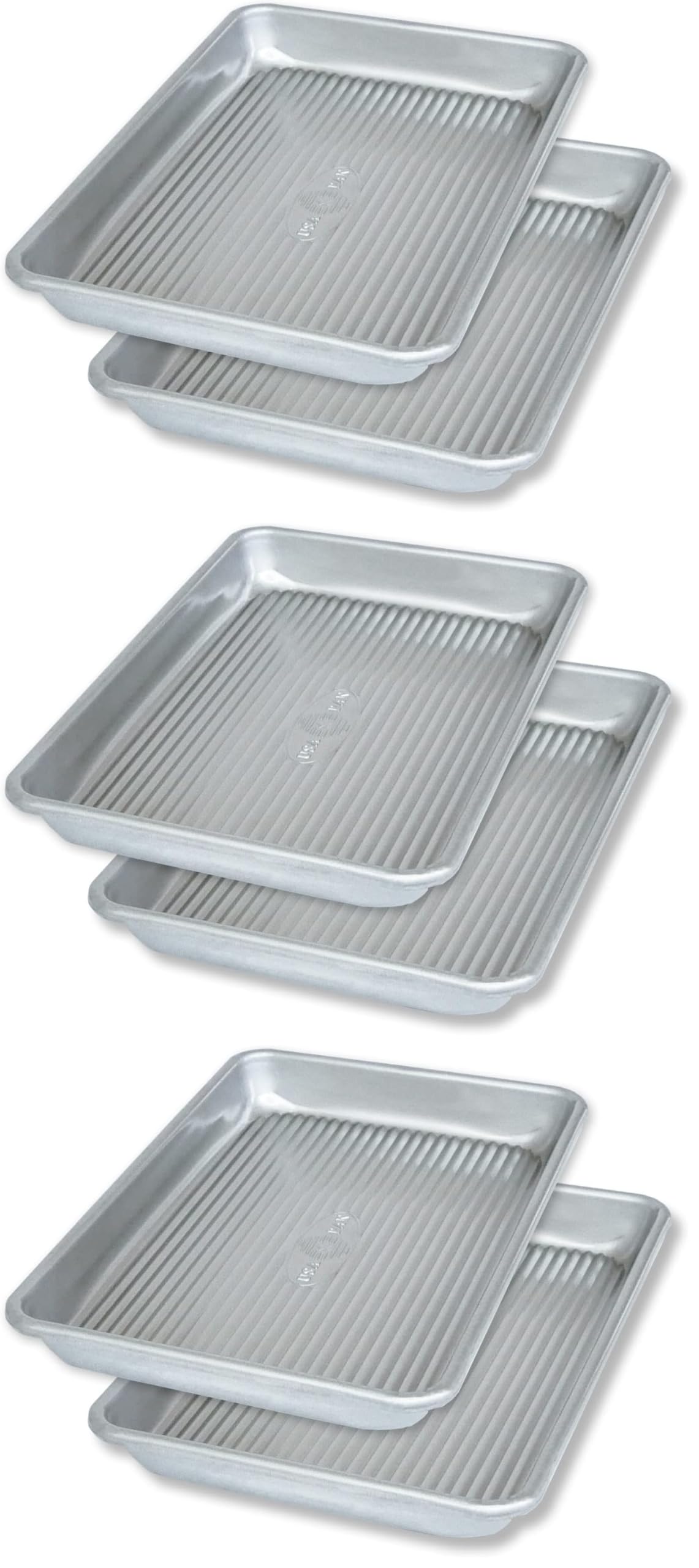 USA Pan Bakeware Nonstick Quarter Sheet Pan, Baking Sheet Aluminized Steel