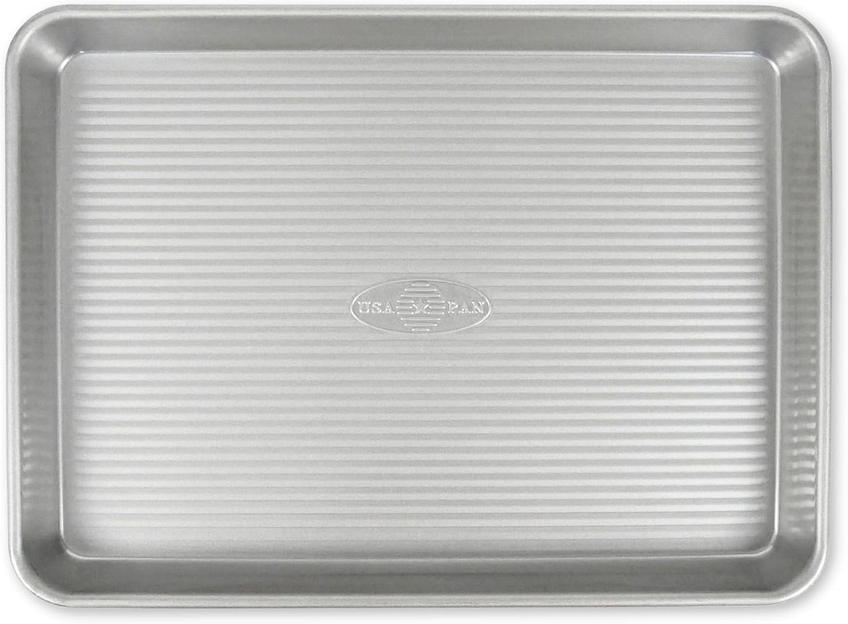 USA Pan Bakeware Nonstick Quarter Sheet Pan, Baking Sheet Aluminized Steel