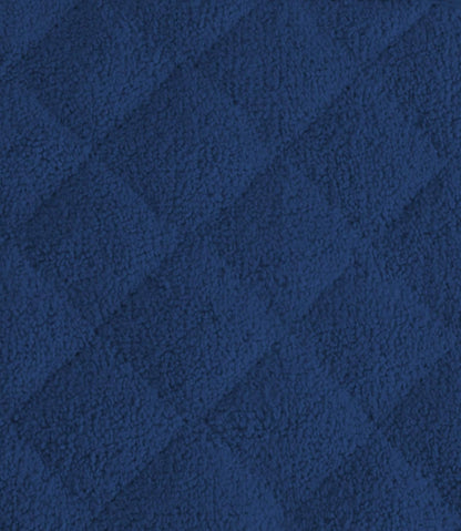 DII Basic Terry Collection 100% Cotton Quilted, Oven Mitt, Nautical Blue, 2 Piece