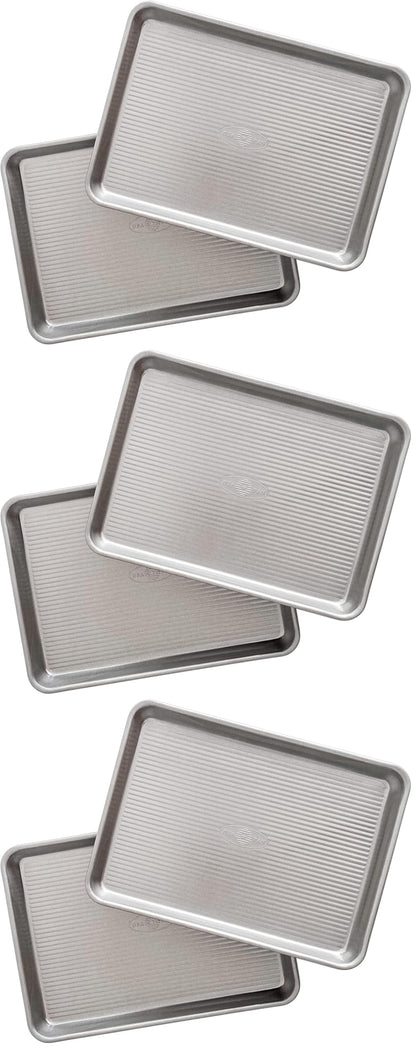 USA Pan Bakeware Nonstick Quarter Sheet Pan, Baking Sheet Aluminized Steel