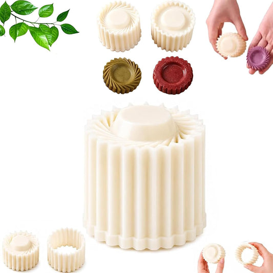 2-in-1 Double-Sided Sunflower Pastry Mold Press for DIY Cookie & Mooncake