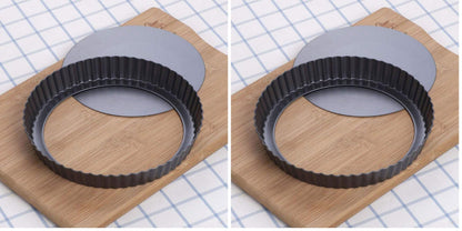 RICHSC-PAN Egg Tart Molds, 12 PCS Non-Stick Very Mini Tart Pans.