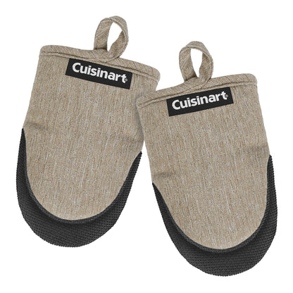 Cuisinart Mini Oven Mitts, 2-Pack, Neoprene Grip, Heat Resistant 350F