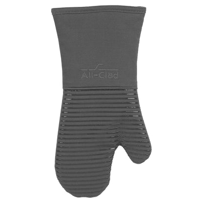 All-Clad Non-Slip Silicone Oven Mitt, Heat Resistant 500°F, Indigo, 2pc