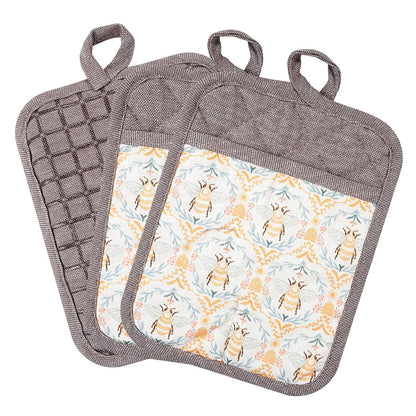 Silicone Printing Oven Mitts Heat Resistant to 500 Degree
